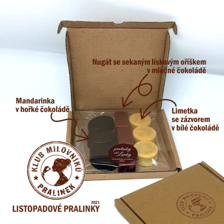 Listopadov pralinky, opodny, ale ji odeslny
